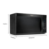 30? W 1.9 cu. ft Over the range Microwave with Sensor Cooking - (WMMS3330RB)