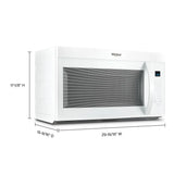 30? W 1.9 cu. ft Over the range Microwave with Sensor Cooking - (WMMS3330RW)