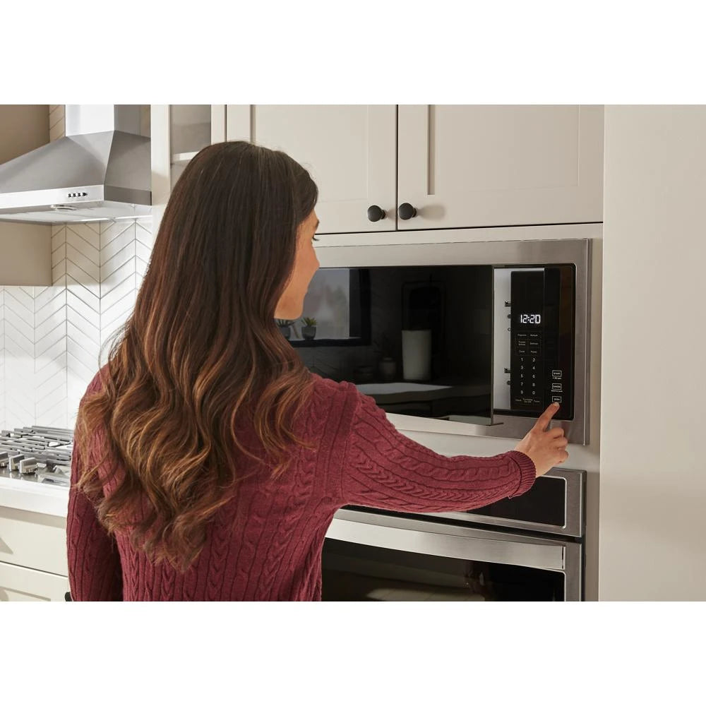 1.1 cu. ft. Built-In Microwave with Slim Trim Kit - 14" Height - (WMT50011KS)