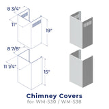 Chimney Cover Kit - CHK001 (WM-530/WM-538)