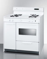 36" Wide Gas Range - (WNM4307KW)