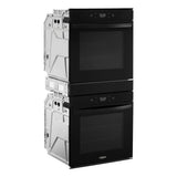 5.8 Cu. Ft. 24 Inch Double Wall Oven with Convection - (WOD52ES4MB)
