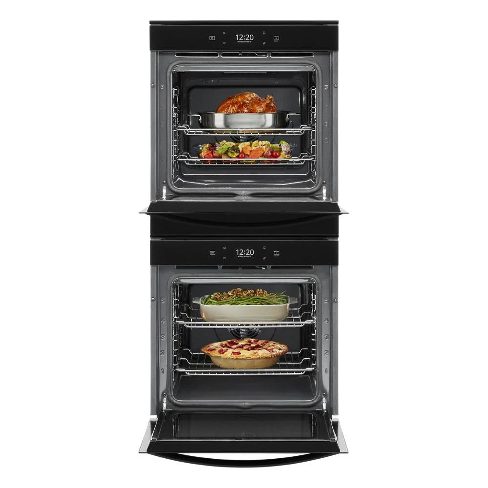 5.8 Cu. Ft. 24 Inch Double Wall Oven with Convection - (WOD52ES4MB)