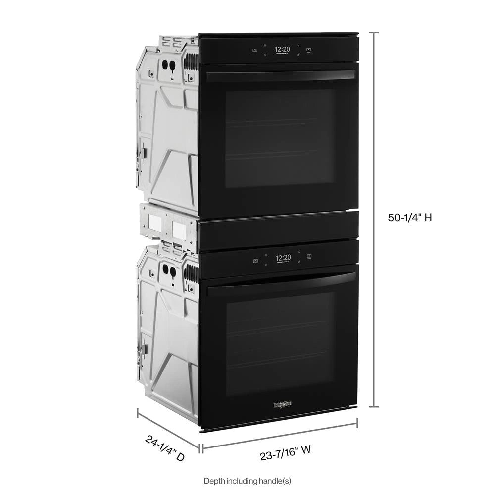 5.8 Cu. Ft. 24 Inch Double Wall Oven with Convection - (WOD52ES4MB)