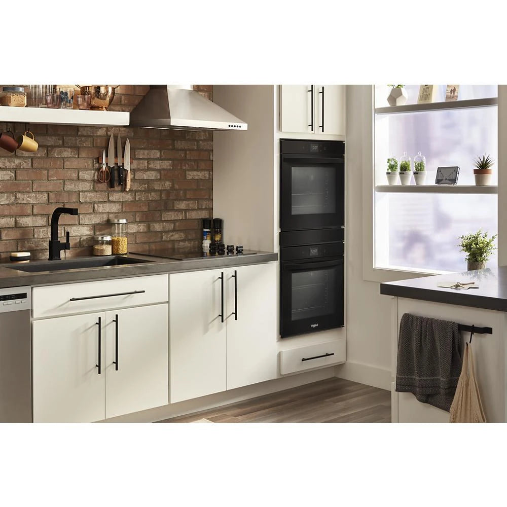 5.8 Cu. Ft. 24 Inch Double Wall Oven with Convection - (WOD52ES4MB)