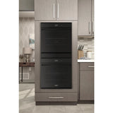 5.8 Cu. Ft. 24 Inch Double Wall Oven with Convection - (WOD52ES4MB)