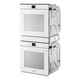 5.8 Cu. Ft. 24 Inch Double Wall Oven with Convection - (WOD52ES4MW)