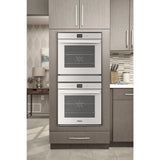 5.8 Cu. Ft. 24 Inch Double Wall Oven with Convection - (WOD52ES4MW)
