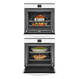 5.8 Cu. Ft. 24 Inch Double Wall Oven with Convection - (WOD52ES4MW)