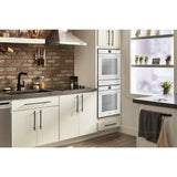 5.8 Cu. Ft. 24 Inch Double Wall Oven with Convection - (WOD52ES4MW)