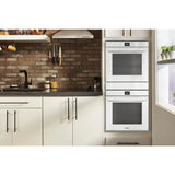 5.8 Cu. Ft. 24 Inch Double Wall Oven with Convection - (WOD52ES4MW)