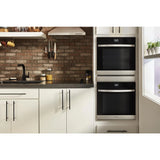5.8 Cu. Ft. 24 Inch Double Wall Oven with Convection - (WOD52ES4MZ) - WHIRLPOOL