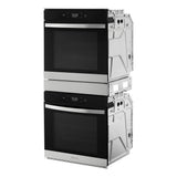 5.8 Cu. Ft. 24 Inch Double Wall Oven with Convection - (WOD52ES4MZ) - WHIRLPOOL