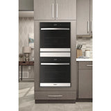 5.8 Cu. Ft. 24 Inch Double Wall Oven with Convection - (WOD52ES4MZ) - WHIRLPOOL