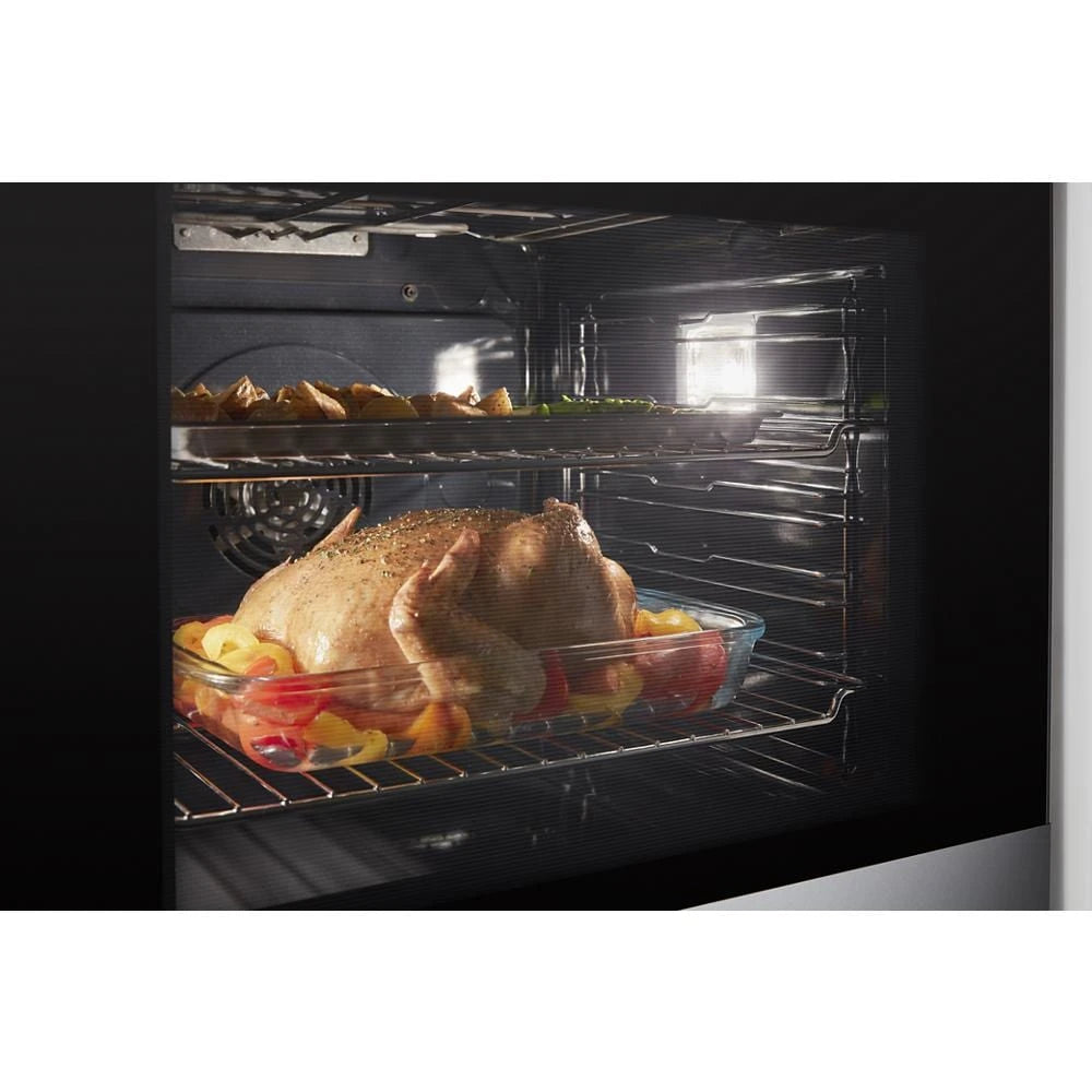 5.8 Cu. Ft. 24 Inch Double Wall Oven with Convection - (WOD52ES4MZ) - WHIRLPOOL