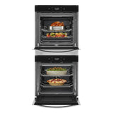 5.8 Cu. Ft. 24 Inch Double Wall Oven with Convection - (WOD52ES4MZ) - WHIRLPOOL