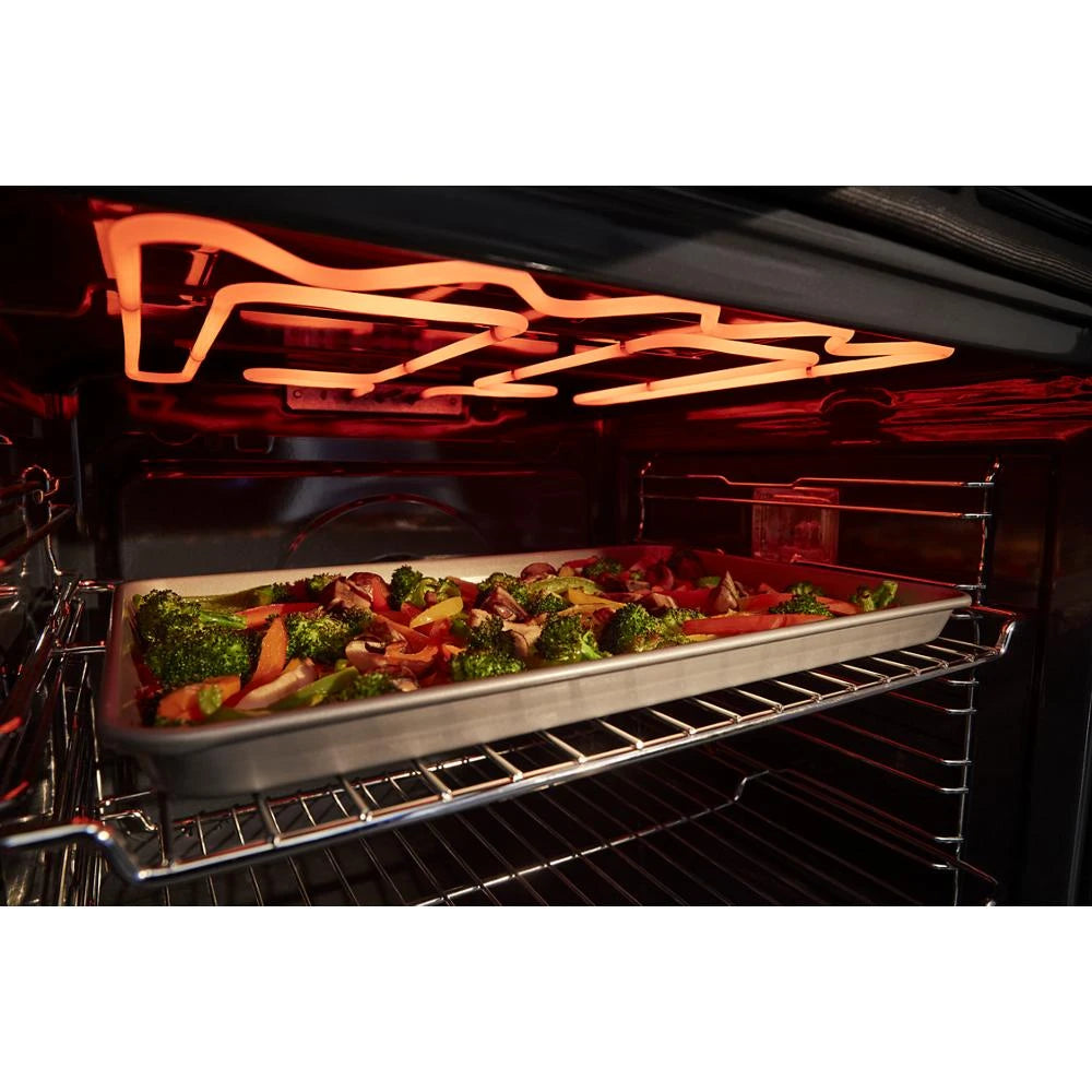 5.8 Cu. Ft. 24 Inch Double Wall Oven with Convection - (WOD52ES4MZ) - WHIRLPOOL