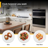 6.4 Total Cu. Ft. Combo Self-Cleaning Wall Oven - (WOEC3030LS)