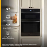 5.7 Total Cu. Ft. Combo Wall Oven with Air Fry When Connected* - (WOEC5027LB)