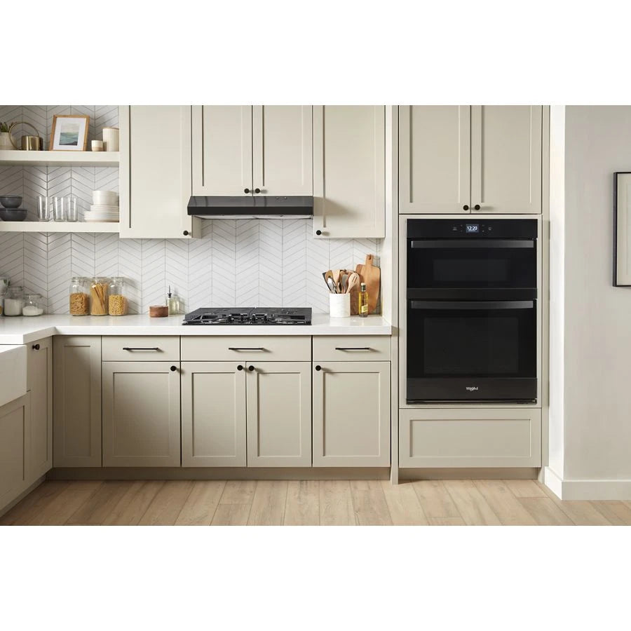 5.7 Total Cu. Ft. Combo Wall Oven with Air Fry When Connected* - (WOEC5027LB)