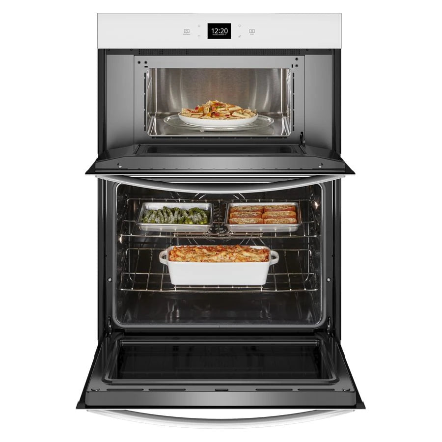 5.7 Total Cu. Ft. Combo Wall Oven with Air Fry When Connected - (WOEC5027LW)