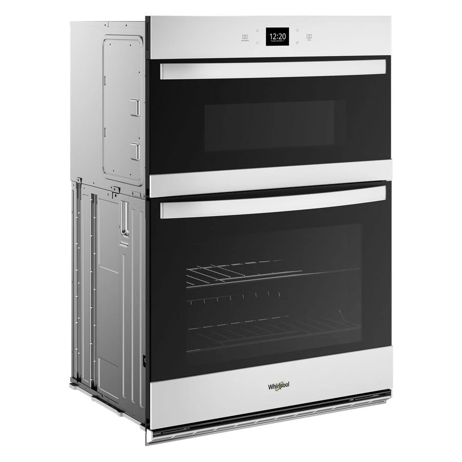 5.7 Total Cu. Ft. Combo Wall Oven with Air Fry When Connected - (WOEC5027LW)