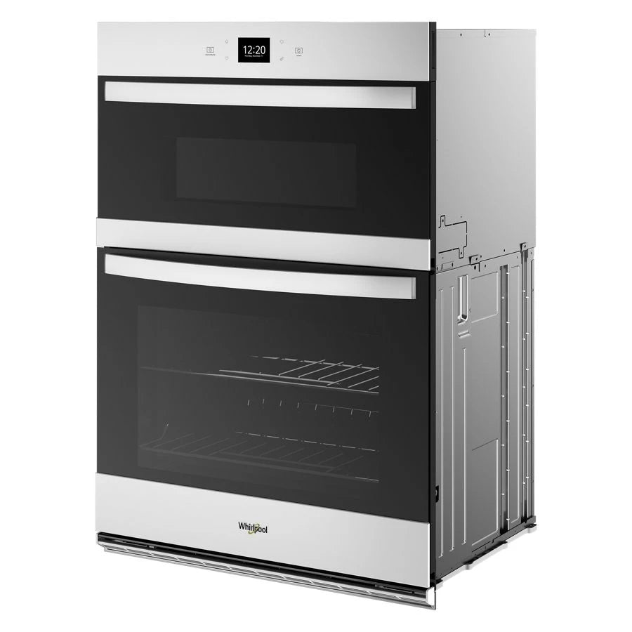 5.7 Total Cu. Ft. Combo Wall Oven with Air Fry When Connected - (WOEC5027LW)