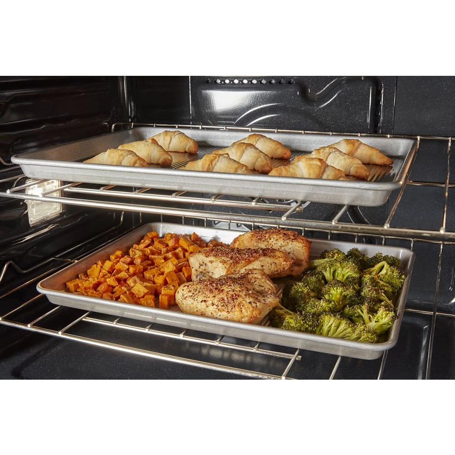 5.7 Total Cu. Ft. Combo Wall Oven with Air Fry When Connected* - (WOEC5027LZ)