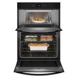 6.4 Total Cu. Ft. Combo Wall Oven with Air Fry When Connected - (WOEC5030LB)