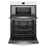6.4 Total Cu. Ft. Combo Wall Oven with Air Fry When Connected - (WOEC5030LW)