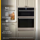 6.4 Total Cu. Ft. Combo Wall Oven with Air Fry When Connected - (WOEC5930LZ)