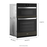 6.4 Cu. Ft. Wall Oven Microwave Combo with Air Fry - (WOEC7030PV)