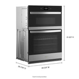6.4 Cu. Ft. Wall Oven Microwave Combo with Air Fry - (WOEC7030PZ)