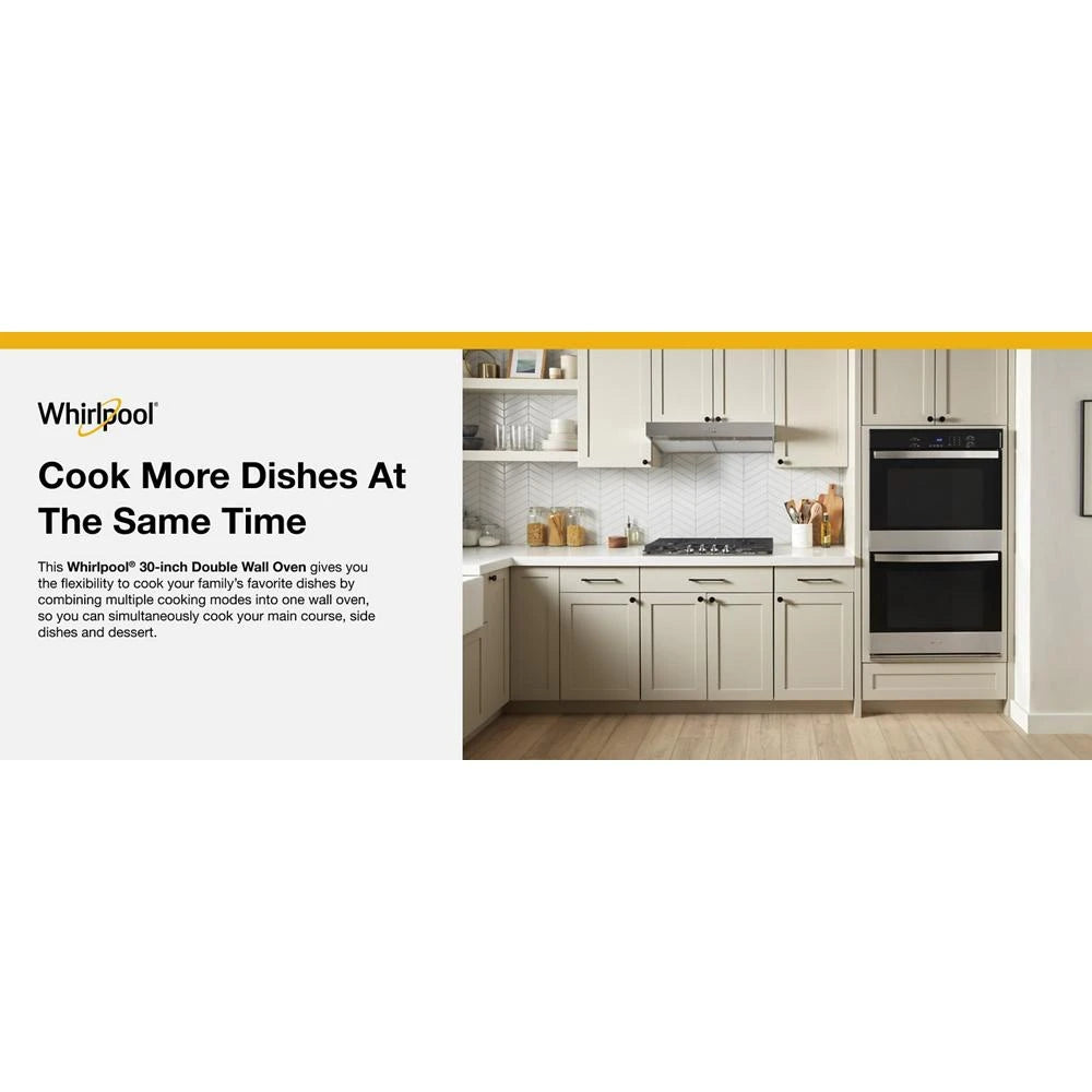 10.0 Total Cu. Ft. Double Self-Cleaning Wall Oven - (WOED3030LS)