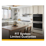 10.0 Total Cu. Ft. Double Self-Cleaning Wall Oven - (WOED3030LS)