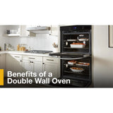 10.0 Total Cu. Ft. Double Self-Cleaning Wall Oven - (WOED3030LS)