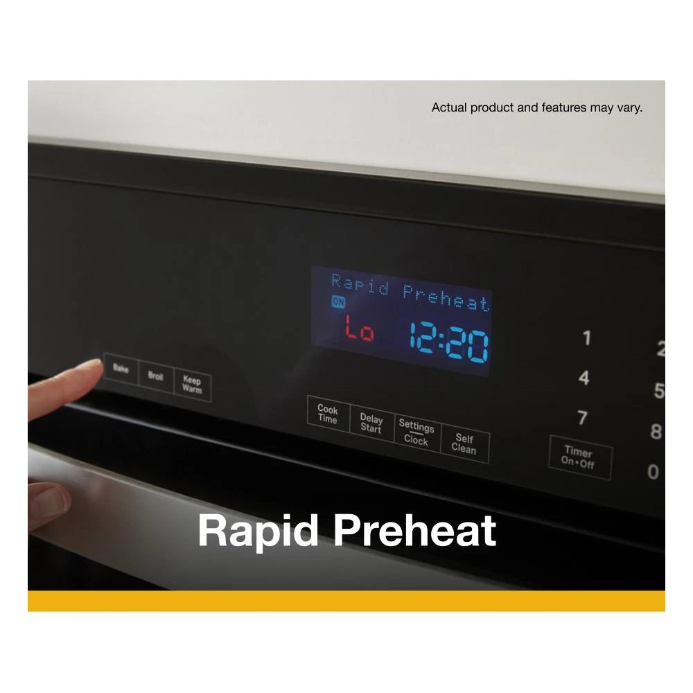 10.0 Total Cu. Ft. Double Self-Cleaning Wall Oven - (WOED3030LS)