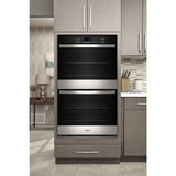 10.0 Total Cu. Ft. Double Self-Cleaning Wall Oven - (WOED3030LS)