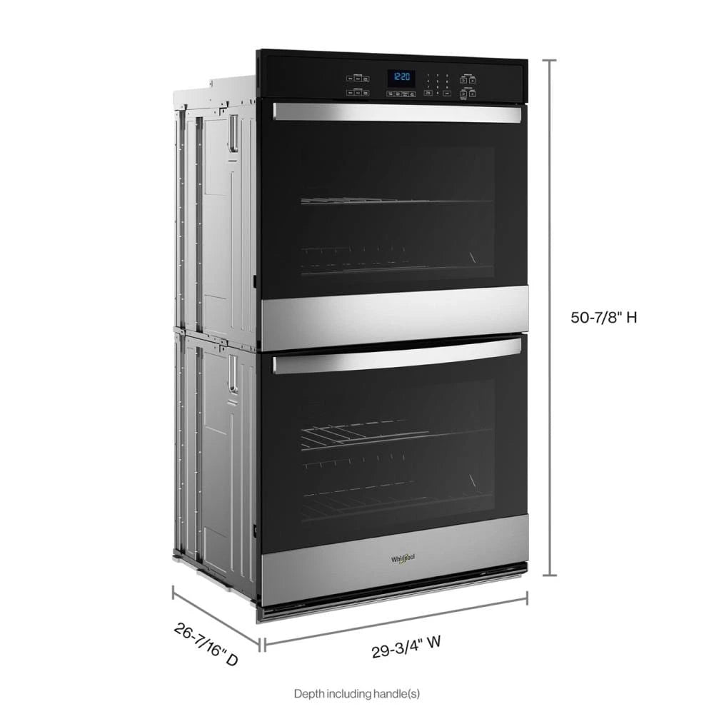 10.0 Total Cu. Ft. Double Self-Cleaning Wall Oven - (WOED3030LS)