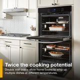 10.0 Total Cu. Ft. Double Self-Cleaning Wall Oven - (WOED3030LS)