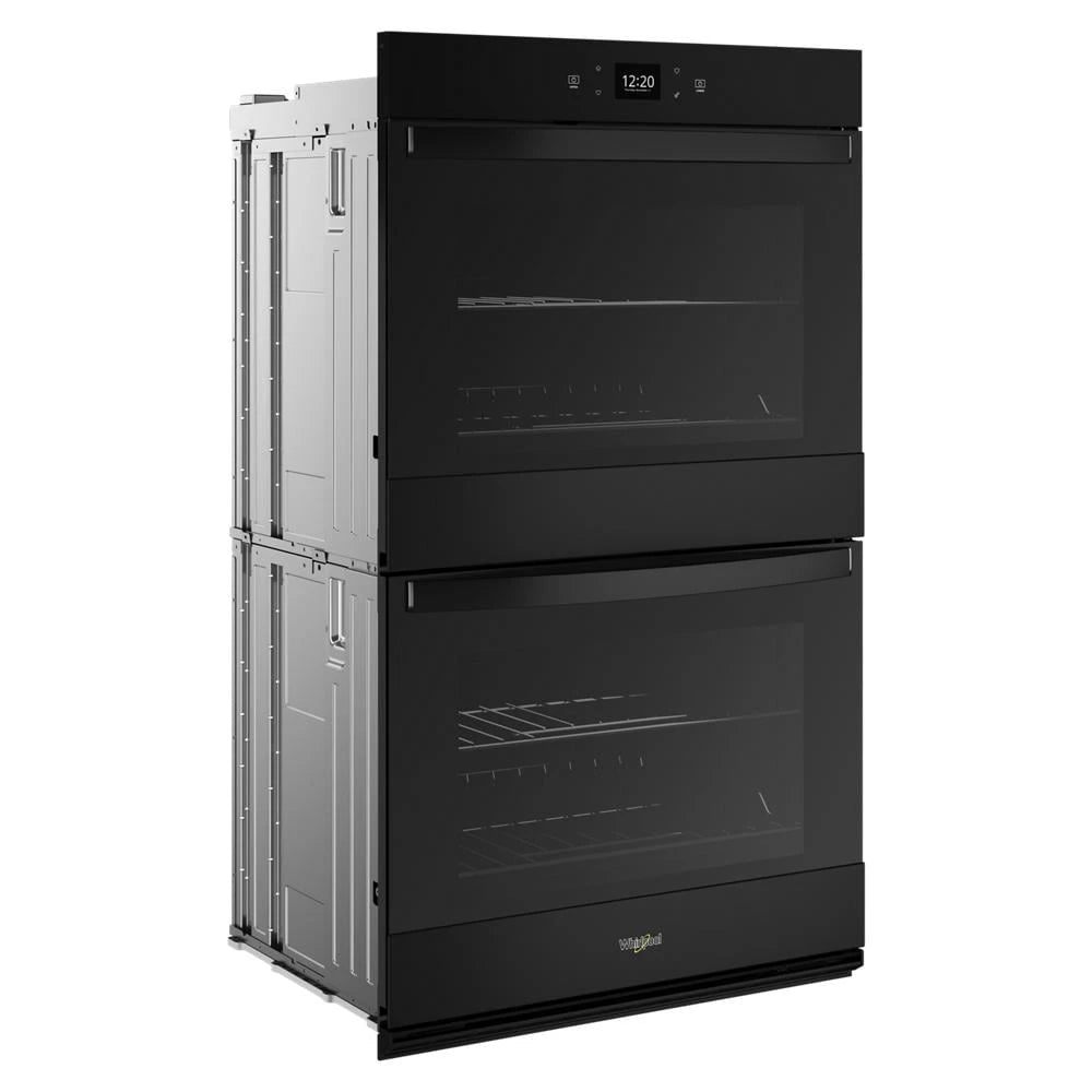 8.6 Total Cu. Ft. Double Wall Oven with Air Fry When Connected - (WOED5027LB)
