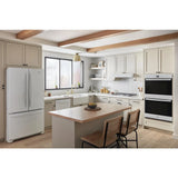 8.6 Total Cu. Ft. Double Wall Oven with Air Fry When Connected - (WOED5027LW)