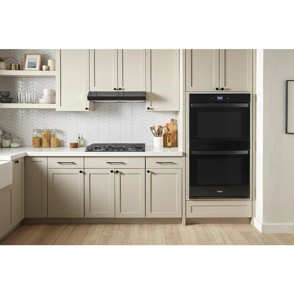 10.0 Total Cu. Ft. Double Wall Oven with Air Fry When Connected - (WOED5030LB)