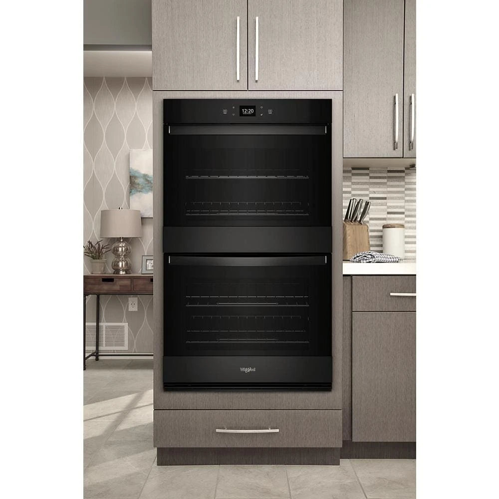 10.0 Total Cu. Ft. Double Wall Oven with Air Fry When Connected - (WOED5030LB)