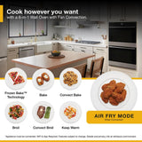 10.0 Total Cu. Ft. Double Wall Oven with Air Fry When Connected - (WOED5930LZ)