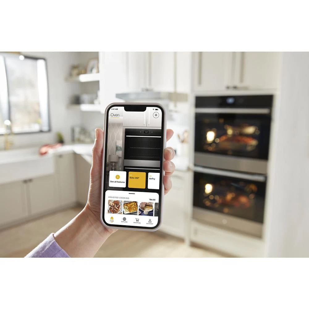 10.0 Total Cu. Ft. Double Wall Oven with Air Fry When Connected - (WOED5930LZ)
