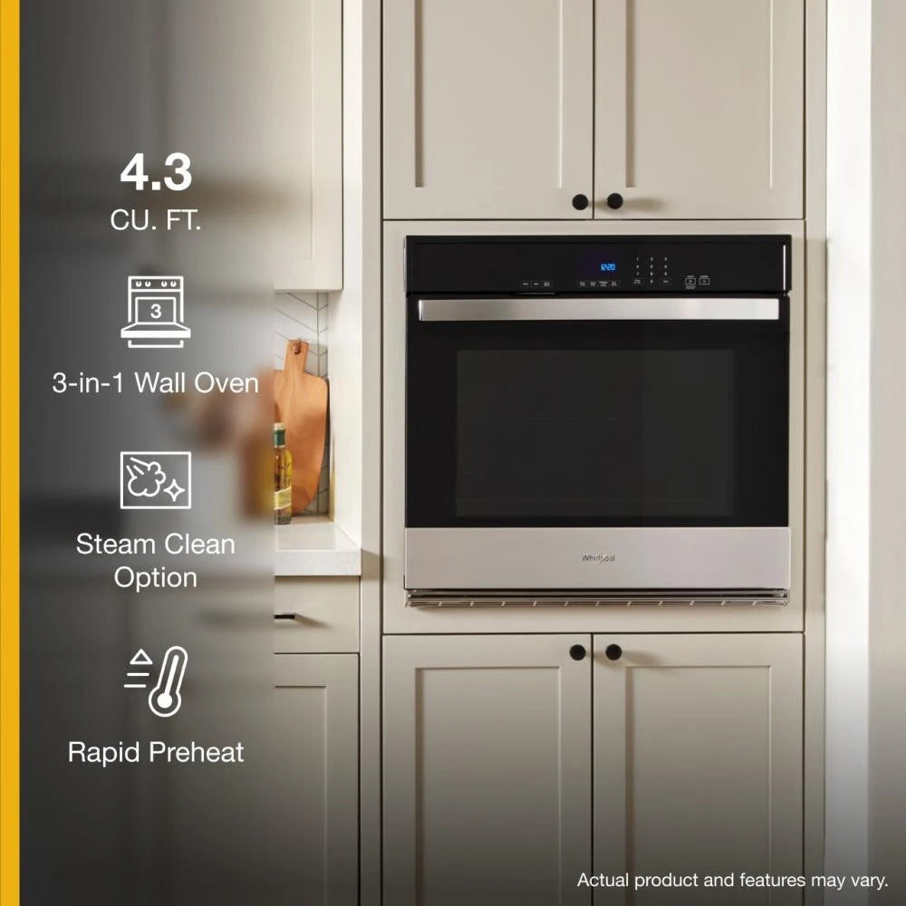 4.3 Cu. Ft. Single Self-Cleaning Wall Oven - (WOES3027LS)