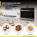 4.3 Cu. Ft. Single Self-Cleaning Wall Oven - (WOES3027LS)