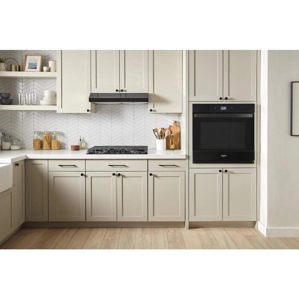 4.3 Cu. Ft. Single Wall Oven with Air Fry When Connected - (WOES5027LB)