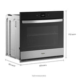 4.3 Cu. Ft. Single Wall Oven with Air Fry When Connected - (WOES5027LZ)